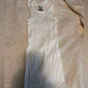 ribbed tank dress